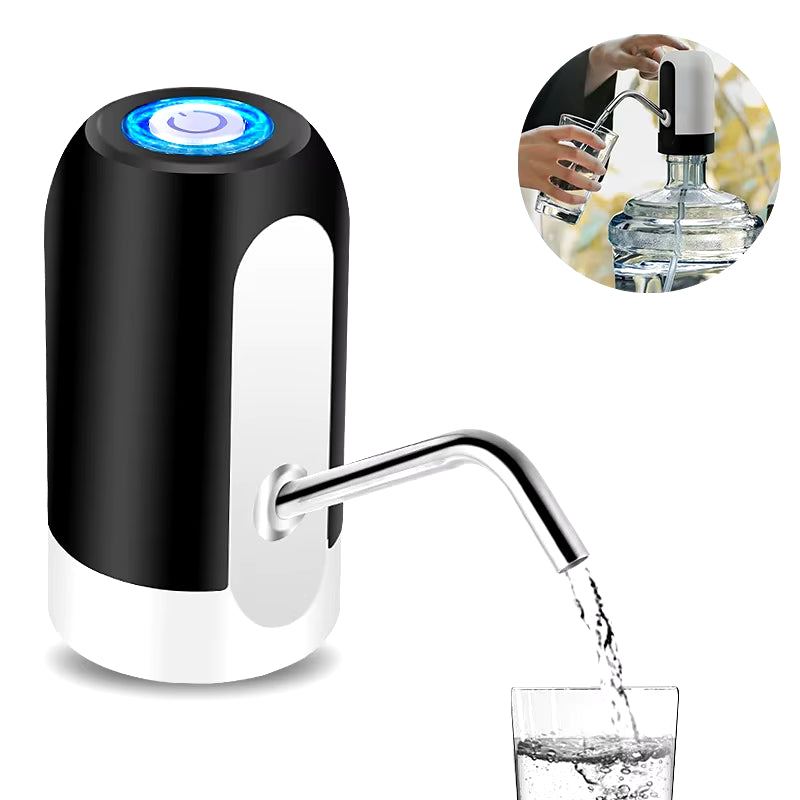 Electric Water Dispenser Pump Automatic Water Bottle Pump USB Charging Water Pump One Click Auto Switch Drink Pump Dispenser